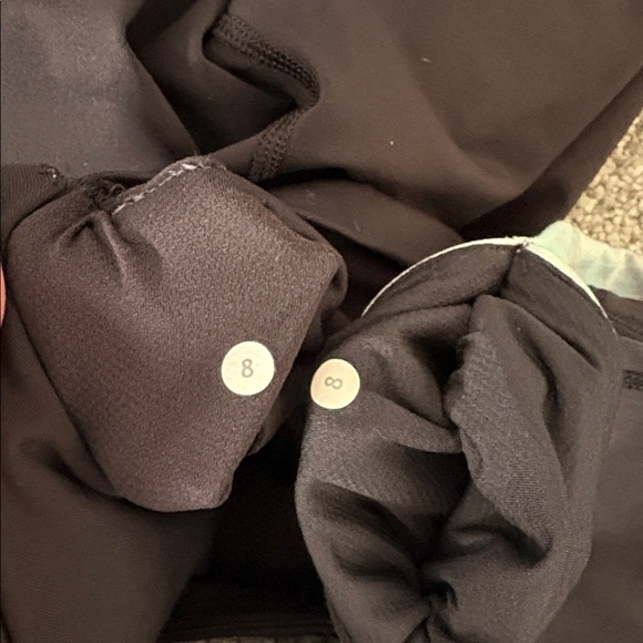 Bundle of 2 lululemon Black Capris - Picture 7 of 7